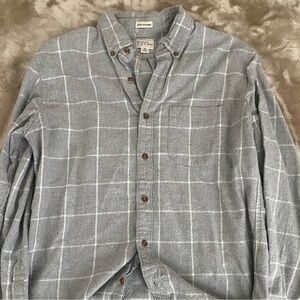 J Crew Brushed Twill Button Up Shirt